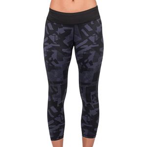 Women's Jockey Sport Geometric Workout Capri Leggings
