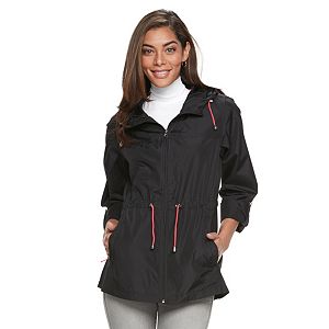 Women's d.e.t.a.i.l.s Hooded Roll-Tab Packable Anorak Jacket