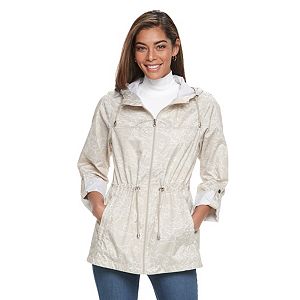 Women's d.e.t.a.i.l.s Hooded Roll-Tab Packable Anorak Jacket