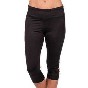 Women's Jockey Sport Strappy Capri Leggings