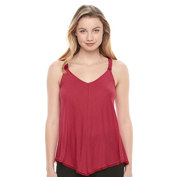 Juniors' Candie's® Embellished Cross-Back Camisole