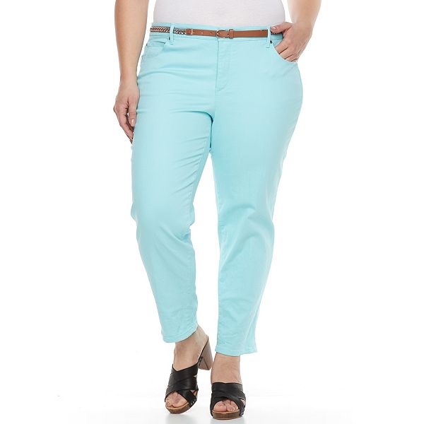 Gloria vanderbilt 2025 crop jeans stefania