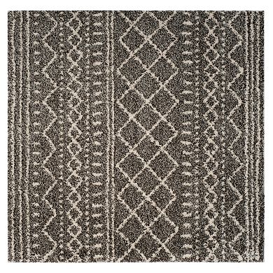 Safavieh Arizona Mesa Striped Shag Rug