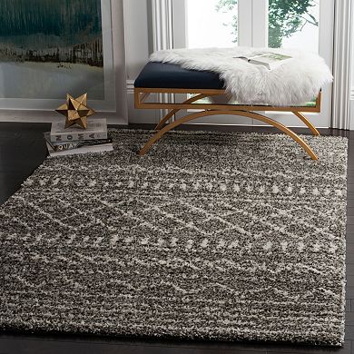 Safavieh Arizona Mesa Striped Shag Rug