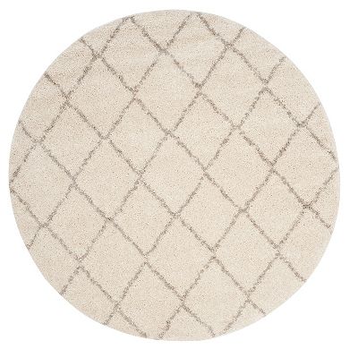 Safavieh Arizona Tempe Lattice Shag Rug
