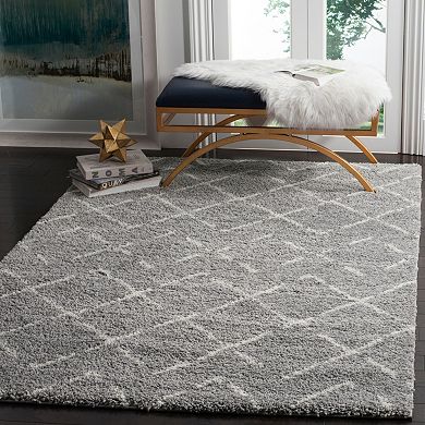 Safavieh Arizona Sedona Lattice Shag Rug