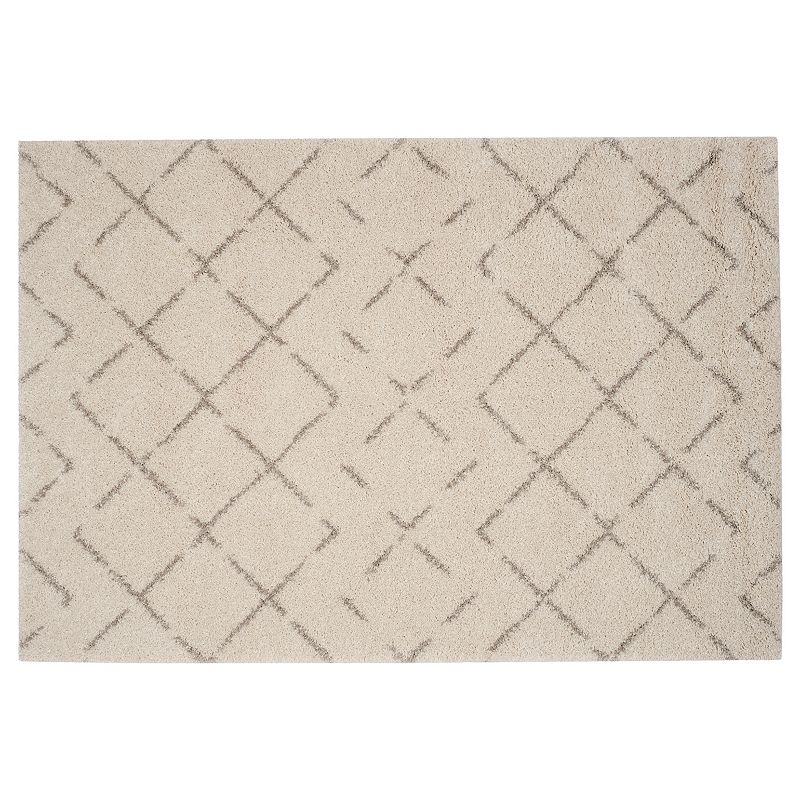 Safavieh Arizona Sedona Lattice Shag Rug, Multicolor, 8X10 Ft