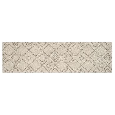 Safavieh Arizona Glendale Lattice Shag Rug