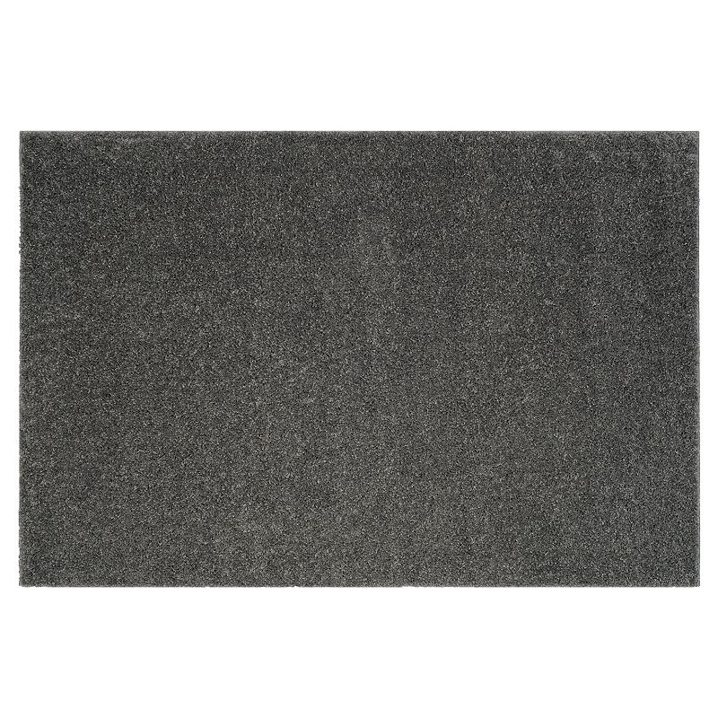 Safavieh Arizona Tucson Solid Shag Rug, Dark Grey, 6.5Ft Sq