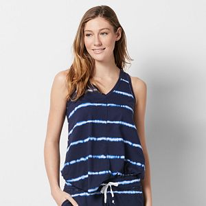 Women's SONOMA Goods for Life™ Pajamas: Shirttail Swing Tank Top