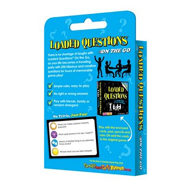 Loaded Questions On-The-Go Card Game by All Things Equal