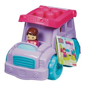 Mega Bloks Story Telling Flower School Bus