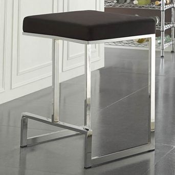 Carolina Living Kafka Faux-Suede Counter Stool