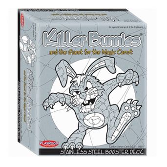 Killer Bunnies and the Quest for the Magic Carrot Stainless Steel Booster Deck by Playroom Entertainment