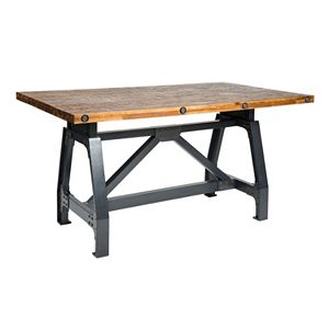INK+IVY Lancaster Industrial Dining Table
