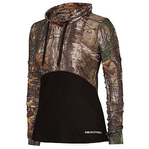 Women's Realtree Canopy Cowl Neck Camo Top