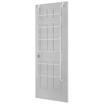 Whitmor 18-Pair Over The Door Shoe Rack