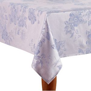 Celebrate Easter Together Solid Floral Tablecloth