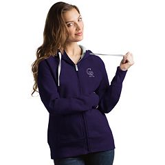 Women's Antigua Detroit Tigers Victory Full-Zip Hoodie