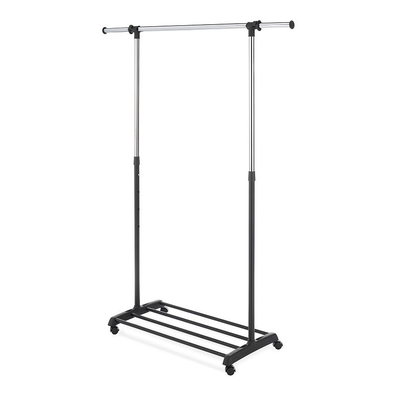 Whitmor Deluxe Adjustable Garment Rack - Black