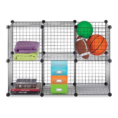 Whitmor 6-pack Wire Storage Cubes