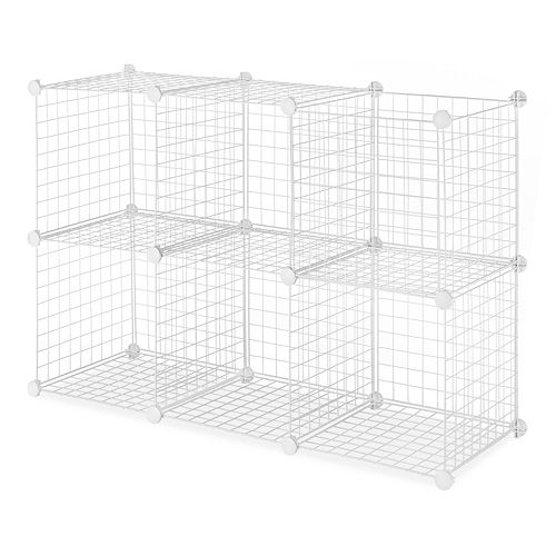 Whitmor 6pack Wire Storage Cubes