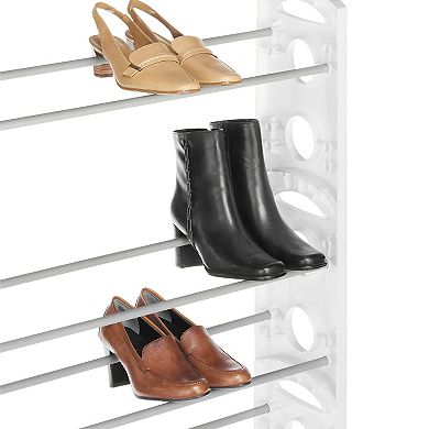 Whitmor 20-Pair Floor Shoe Rack