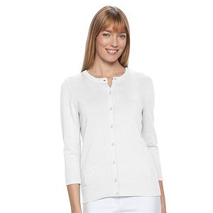 Women's Croft & Barrow® Button Down Cardigan