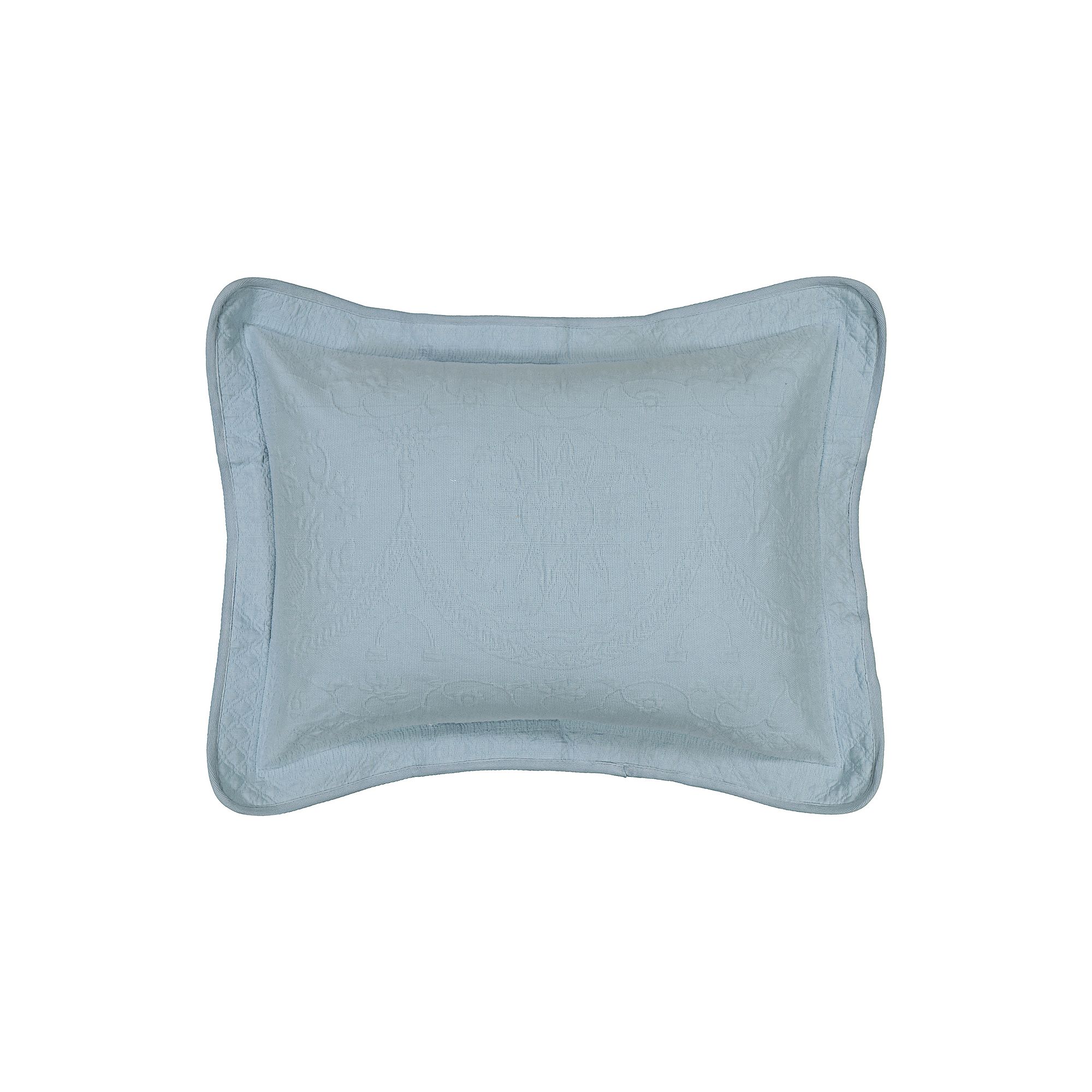Historic Charleston Charles Matelassé Standard Sham, Blue