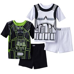 Boys 6-12 Rouge One: A Star Wars Story 4-Piece Pajama Set