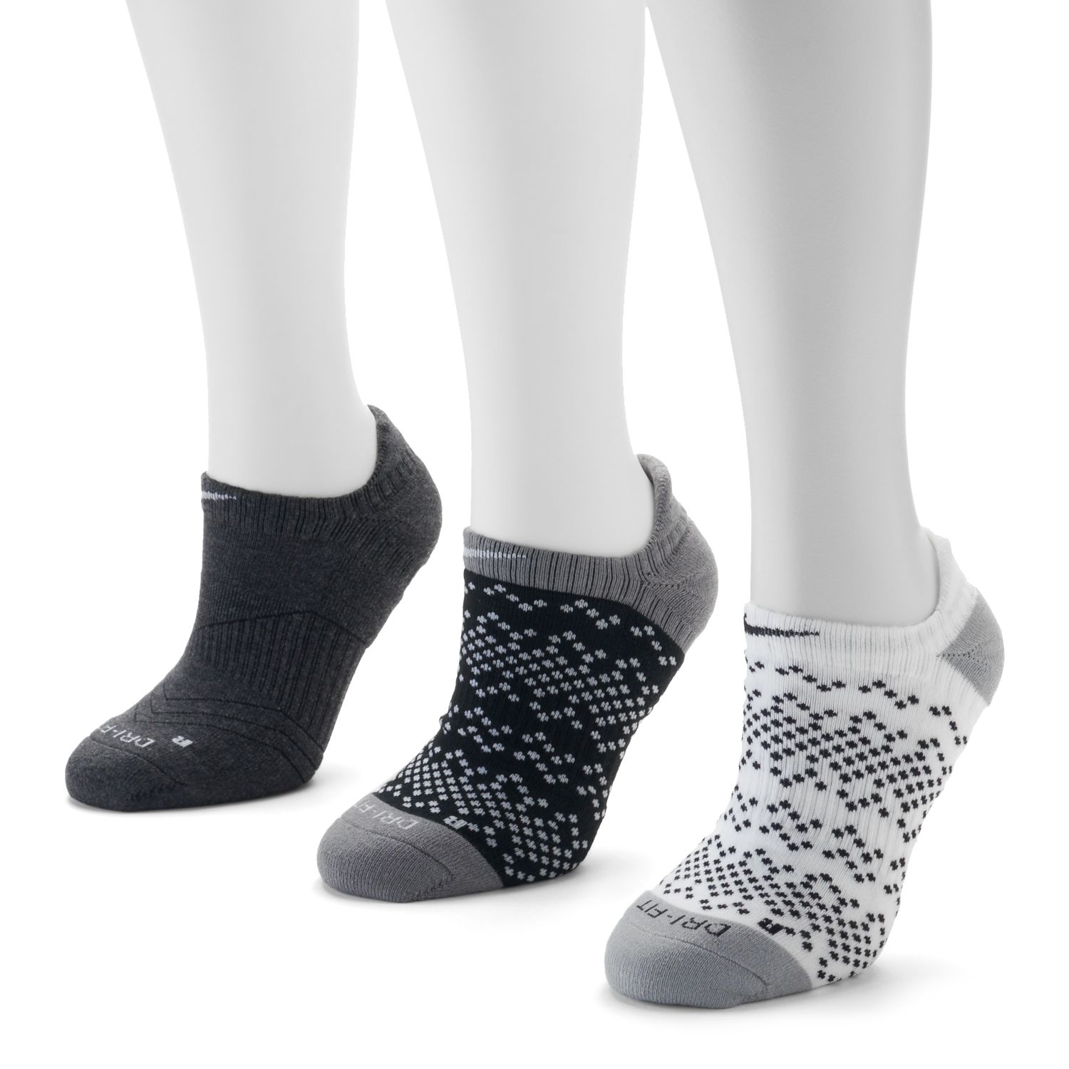 pk. Dri Fit No Show Women's Running Socks