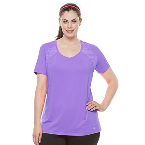 Plus Size Tek Gear® V-Neck Performance Base Layer Tee