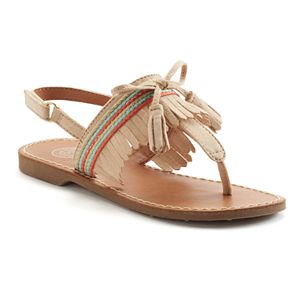 SO® Bramble Girls' Slingback Sandals