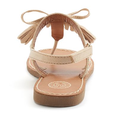 SO® Bramble Girls' Slingback Sandals 