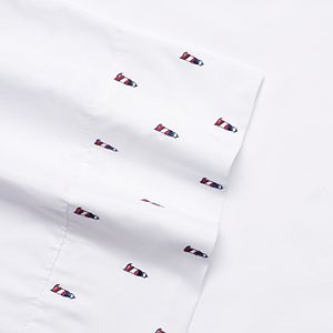 Grand Collection Seaside Microfiber Embroidered Sheet Set