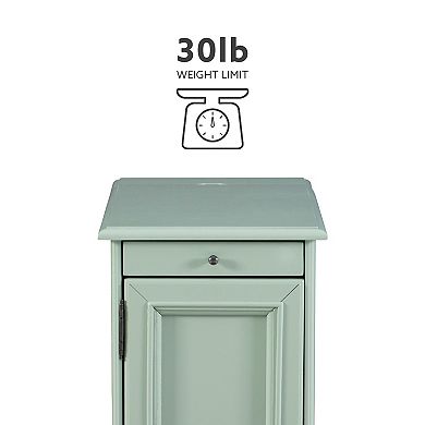 Butler Charging Station End Table