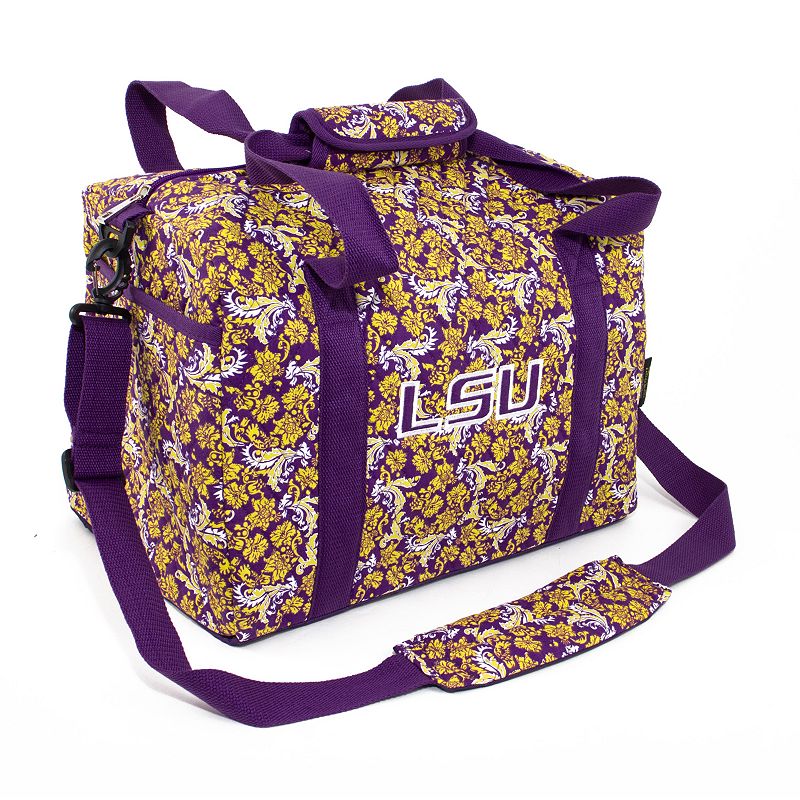 LSU Tigers Bloom Mini Duffle Bag, Multicolor