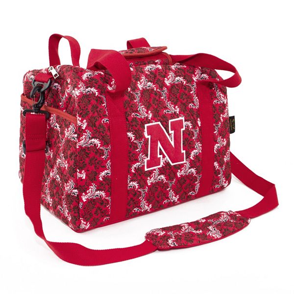 Nebraska Cornhuskers Bloom Mini Duffle Bag
