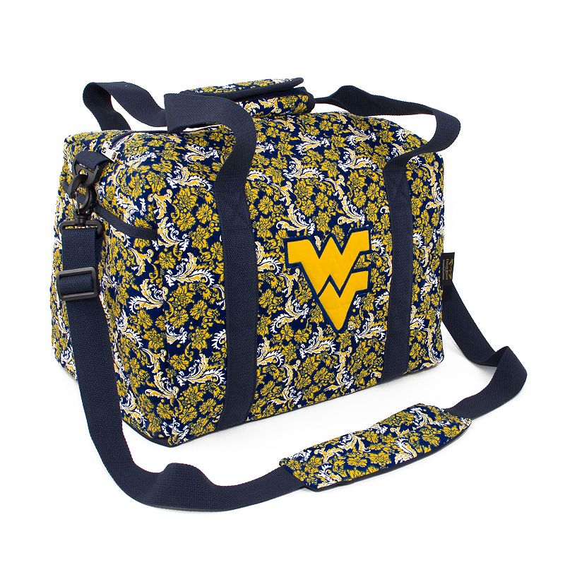 West Virginia Mountaineers Bloom Mini Duffle Bag, Multicolor