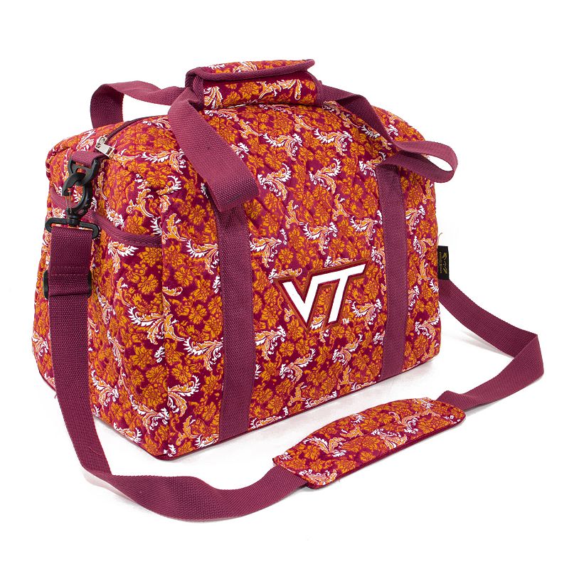 Virginia Tech Hokies Bloom Mini Duffle Bag, Multicolor