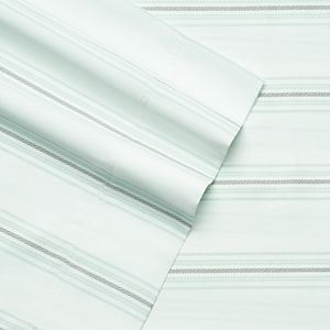 Grand Collection 300 Thread Count Regatta Stripe Sheet Set