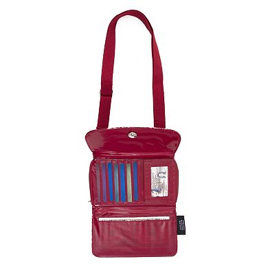 Arkansas Razorbacks Bloom Crossbody Wallet