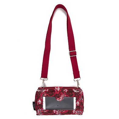 Arkansas Razorbacks Bloom Crossbody Wallet