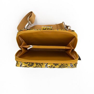 Missouri Tigers Bloom Crossbody Wallet
