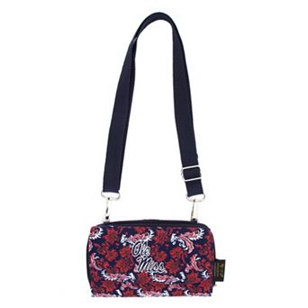 Ole Miss Rebels Bloom Crossbody Wallet