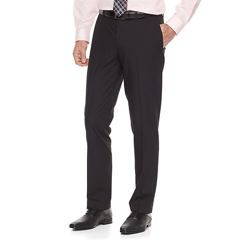 Men's Apt. 9® Silk Touch ExtraSlim Fit Stretch FlatFront Dress Pants