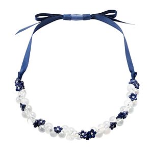 Girls 4-6x Carter's Flower Ribbon Necklace