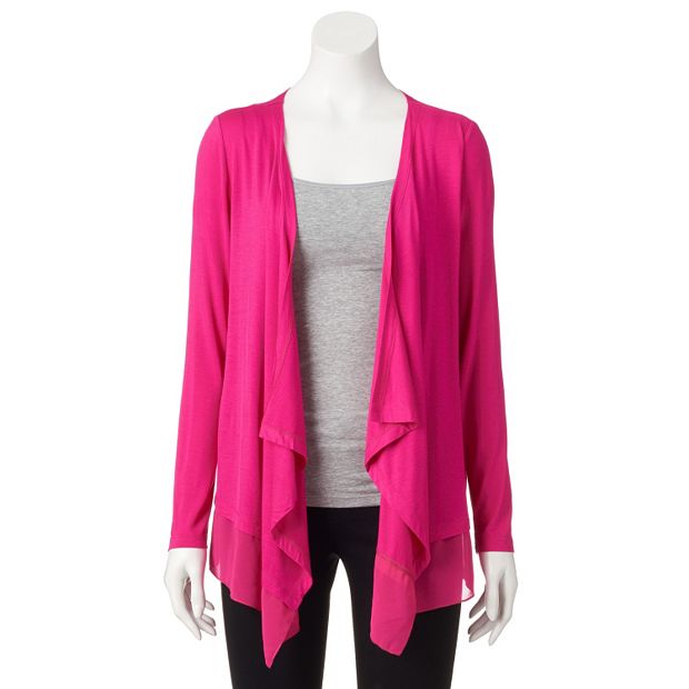 Women's Dana Buchman Open-Front Cardigan