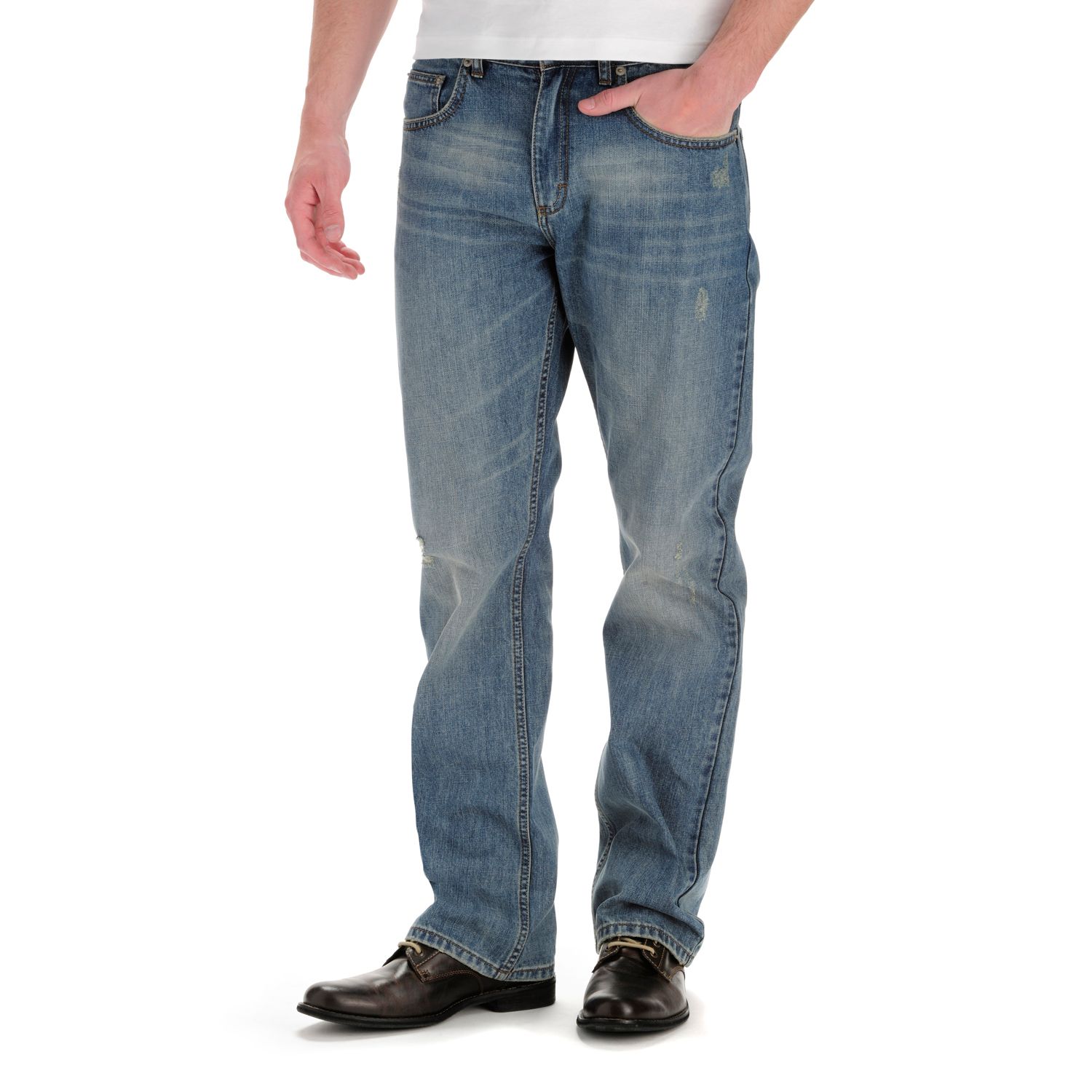 lee modern series relaxed bootcut jeans