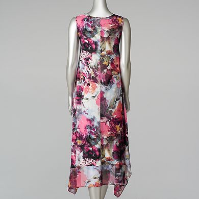 Women's Simply Vera Vera Wang Print Midi Dress